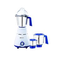 Bajaj Typhoon 750W Mixer Grinder with Nutri-Pro Feature, 3 Jars, White