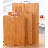 Bamboo Cutting And Choping Board With Stainless Steel Handle icon