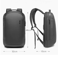 Bange Anti-theft Laptop Backpack (Grey) - BG-7225