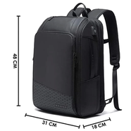 Bange Expandable Anti-theft Laptop Backpack Black - 22005