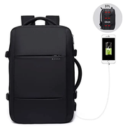 Bange Expandable Laptop Backpack (Black) 15.6 Inch - BG1908