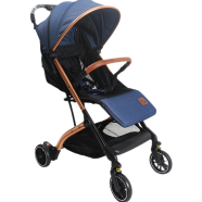 Bao Bao Hao New TOBY QZ1 Portable Stroller Luggage Prams- Navy Blue