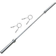 Barbell Bar Olympic – 7 Feet – Silver icon