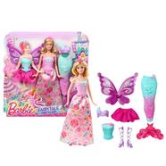 Barbie DHC39 Doll And Fairytale Dress-Up Set