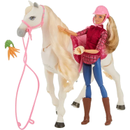 Barbie DreamHorse And Blonde Doll by Mattel