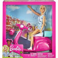 Barbie GBK85 Doll and Scooter
