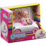 Barbie GXT41 Chelsea 6inch Doll and Car