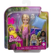 Barbie HDF77 Camping Doll With Pet Owl and Accessories