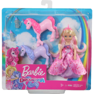 Barbie Princess and Baby unicorn Gift Set