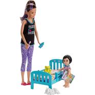 Barbie Skipper Babysitters Inc. Bedtime Playset with Skipper Doll, Toddler Doll and More - GHV88