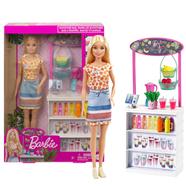 Barbie Smoothie Bar Playset with Blonde Doll - GRN75