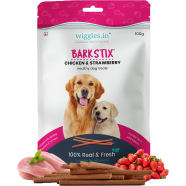 Barkstix Dog Treats Chicken and Strawberry 100 gm icon