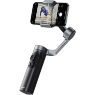 Baseus Control Smartphone Handheld Folding Gimbal Stabilizer Dark grey - SUYT-D0G image