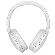 Baseus D02 Pro Encok Wireless Headphone -White - NGTD010302