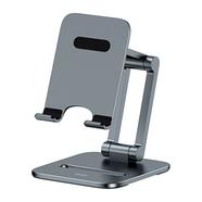 Baseus Desktop Biaxial Foldable Metal Stand (for Phones) Grey - LUSZ000013