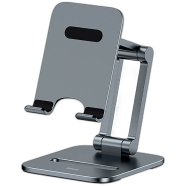 Baseus Desktop Biaxial Foldable Metal Stand (for Phones) Grey - LUSZ000013