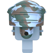 Baseus Level 3 Helmet PUBG Gadget GA03 Camouflage - Blue image