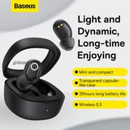 Baseus TWS Wm02 Bowei True Wireless Earphone Black - Bluetooth Headphone