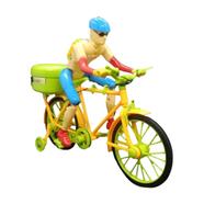 Battery Operated Musical Street Bicycle Toy (battery_cycle_hrk_og) - Multicolor 