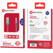 Baykron Cable USB A to Type C 1.2 M 3A - 20-005024