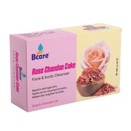 Bcare Rose Chandan Cake, Face And Body Cleanser -75 gm
