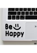 DDecorator Be Happy Laptop Sticker - (LS126)