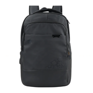 Bear Gear Large Capacity Laptop Backpack With Audio Port (Black) - AR10