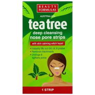 Beauty Formulas Tea Tree Deep Cleansing Nose Pore Strip - 6pcs - 29424