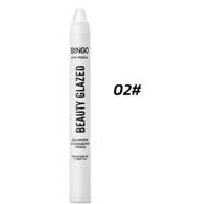 Beauty Glazed Bingo White Eye Shadow Pen Stick High Gloss Fine Pearl Glitter - 102milk