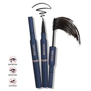 Beauty Glazed Double Head Mascara Eyeliner 2 in 1 - Black Ink