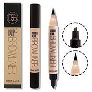 Beauty Glazed Double Head Waterproof Eyeliner Pen