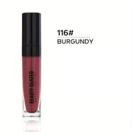 Beauty Glazed New Matte Waterproof Long Lasting Liquid Lipstick - 116#BURGUNDY