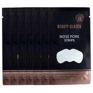 Beauty Glazed Nose Pore Strips Blackhead Acne Nose Patch To Remove Skin Care-7pcs