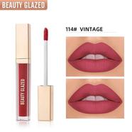 Beauty Glazed True Matte Liquid Lipstick - #114 - Vintage