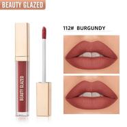 Beauty Glazed True Matte Liquid Lipstick - #112 - Burgundy