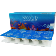 Becoral D - (500 mg Plus 200IU) 10's Strip Tablet icon