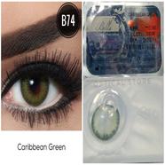 Bella Caribbean Green Color Contact Lens - B74