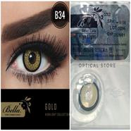 Bella Gold Highlight Color Contact Lens - B34