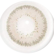 Bella Gray Beige Contact Lens With Kit Box - B3