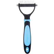 Best Dog Cat Dematting Fur Removal Tool Grooming Comb Undercoat Removal Rake Brush icon