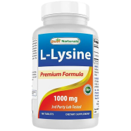 Best Naturals L-Lysine 1000mg – 180 Tablets -344312831