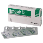 Betabis Bisoprolol Fumarate 5 mg 10's Strip Tablet icon