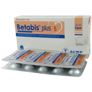 Betabis Plus 5mg Plus 6.25mg Tablet 10's Strip