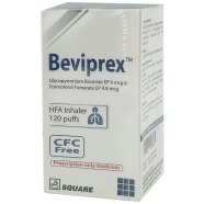 Beviprex 9mcg 4.8mcg Per Puff Inhaler 120 Metered Doses
