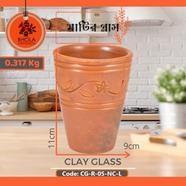 Bhola Mritshilpa Clay Glass - CG-R-05-NC-L