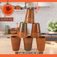 Bhola Mritshilpa Clay Glass - CG-R-11-NC