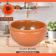 Bhola Mritshilpa Clay Bowl - CB-R-34-NC-L