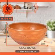 Bhola Mritshilpa Clay Bowl - CB-R-52-NC-M