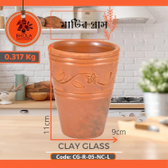 Bhola Mritshilpa Clay Glass - CG-R-05-NC-L icon