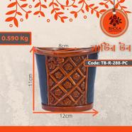 Bhola Mritshilpa Clay Nakshi Tub - TB-R-288-PC